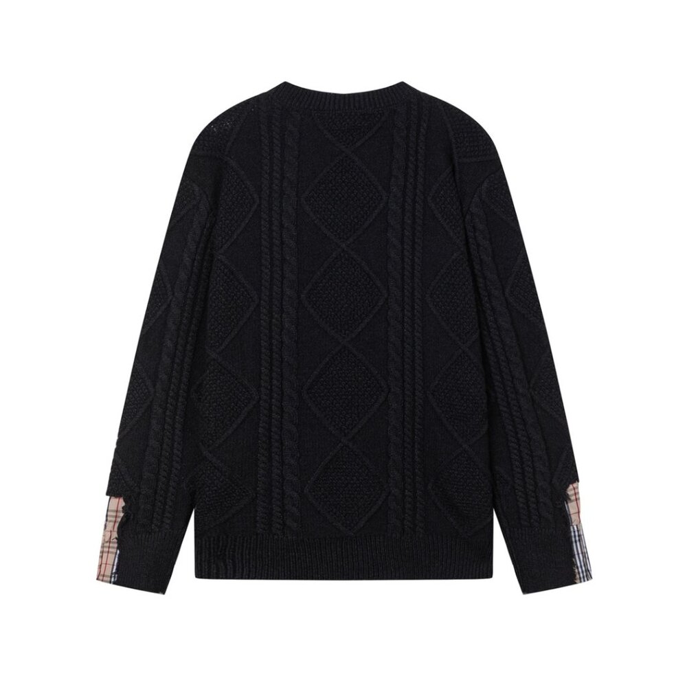 Burberry Classical Pattern Black Sweaters - image 3
